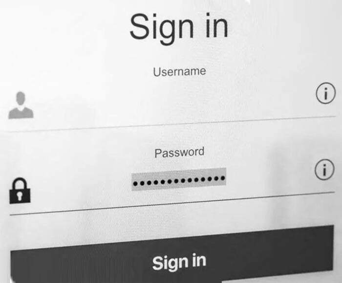 Online Banking fraud login page