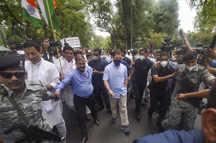 Rahul Gandhi Reached AICC office