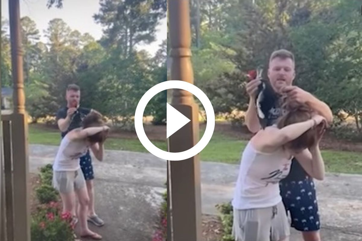 Viral Video: Woodpecker Gets Stuck In Womans Hair After Mistaking It