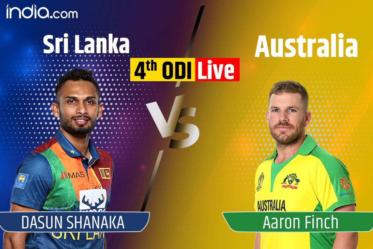 SL vs AUS Highlights ODI Scorecard, 4th Match Sri Lanka Avoid Last Over Blip To Win By 4 Runs Sri Lanka vs Australia