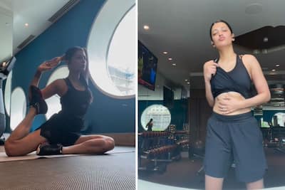 The Indian woman defying body stereotypes through yoga