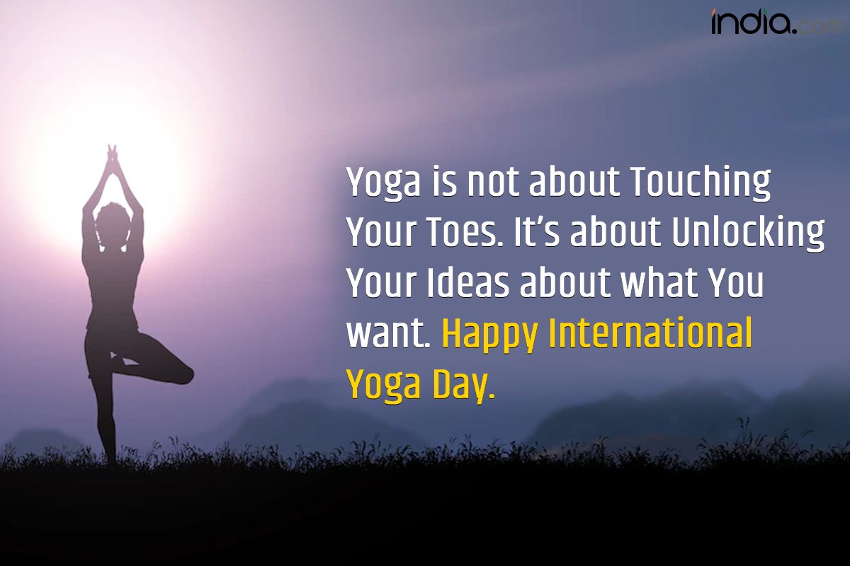 Happy International Yoga Day 2022 Messages, Wishes, Motivational ...