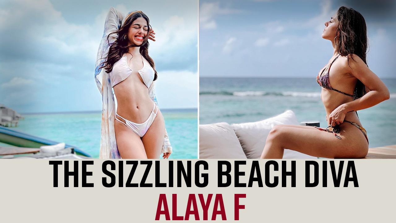 Alaya F's stylish embroidered bikini is the ideal summertime outfit for  clear blue sky : Bollywood News - Bollywood Hungama
