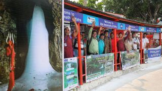 Amarnath Yatra 2022 Begins, 2,750 Pilgrims Leaves Nunwan Base Camp for Cave Shrine
