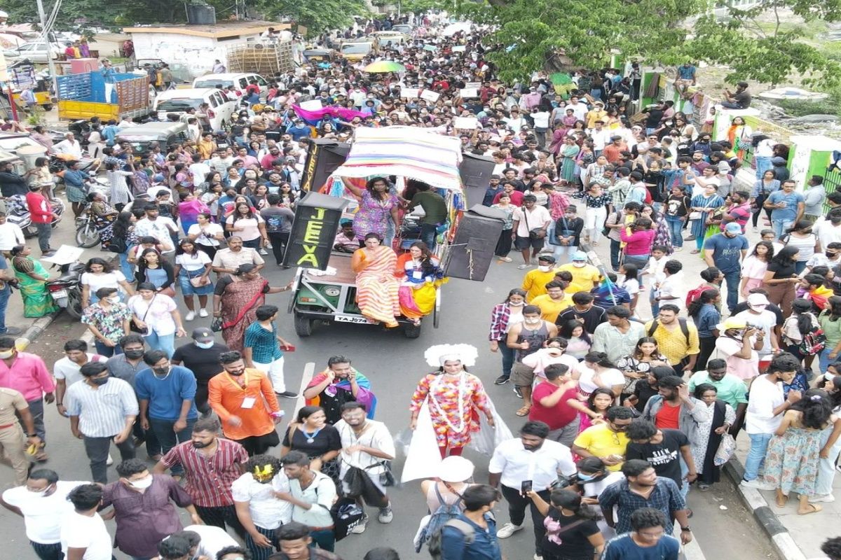 pride parade 2022 pride parade india pride parade meaning pride parade india 2022 pride parade chennai, chennai pride parade 2022, Tamil Nadu Rainbow Coalition, LGBTQIA+, queer, queer allies, volunteers, pride parade, June pride month
