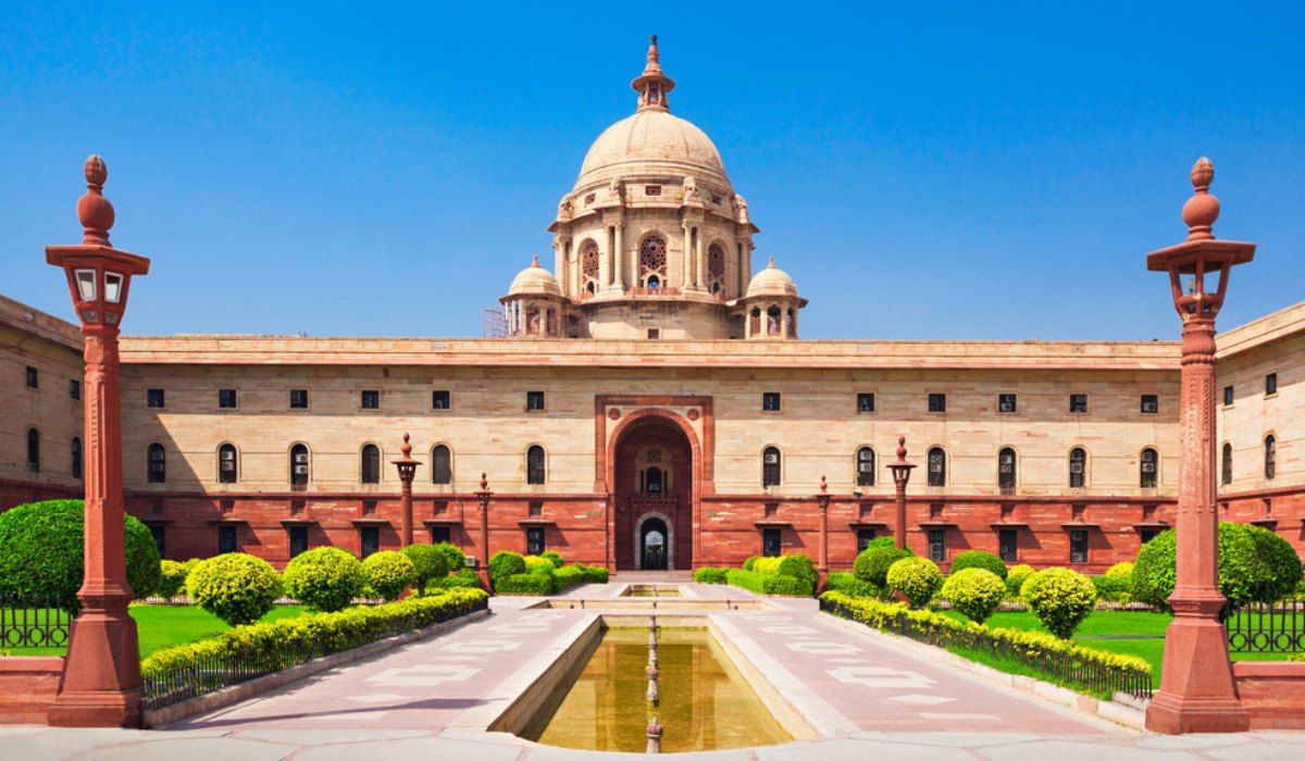 Rashtrapati Bhavan, home to the President of the world’s largest democracy