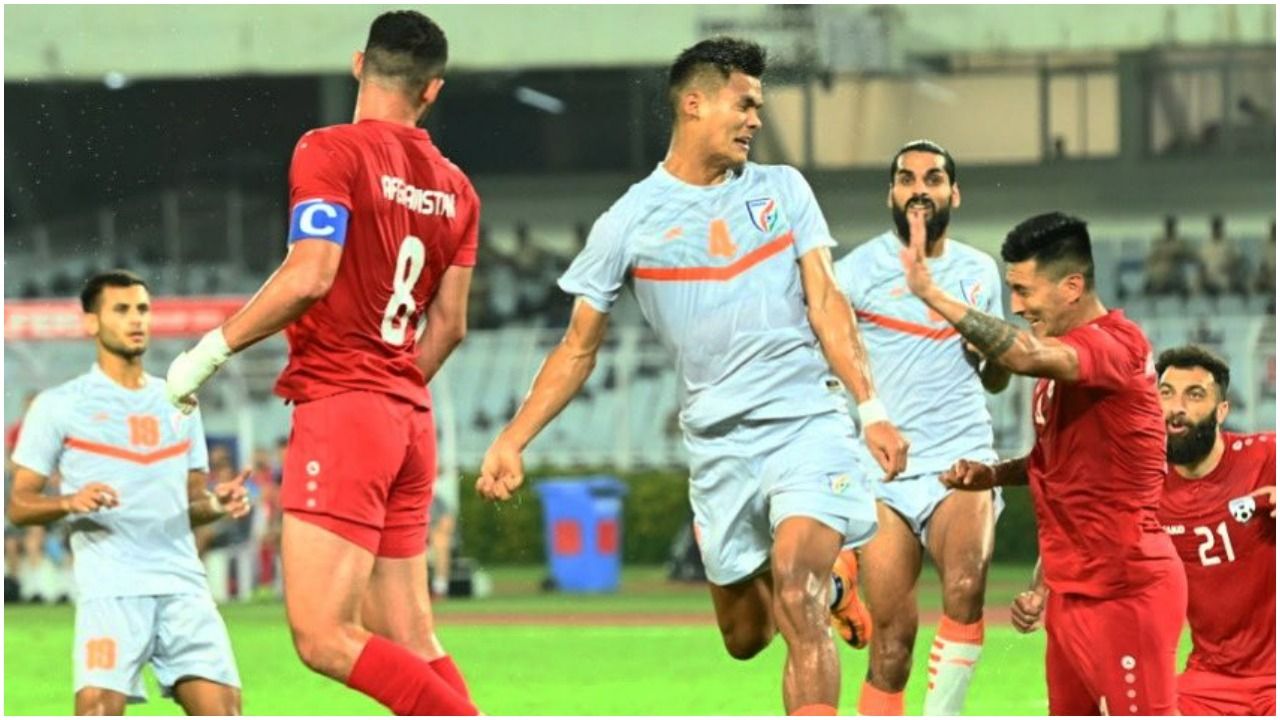 Asian Cup Qualifiers 2022 Scuffle Broke Out Between India and Aghanistan Players Post Match Watch Video India vs Afghanistan 