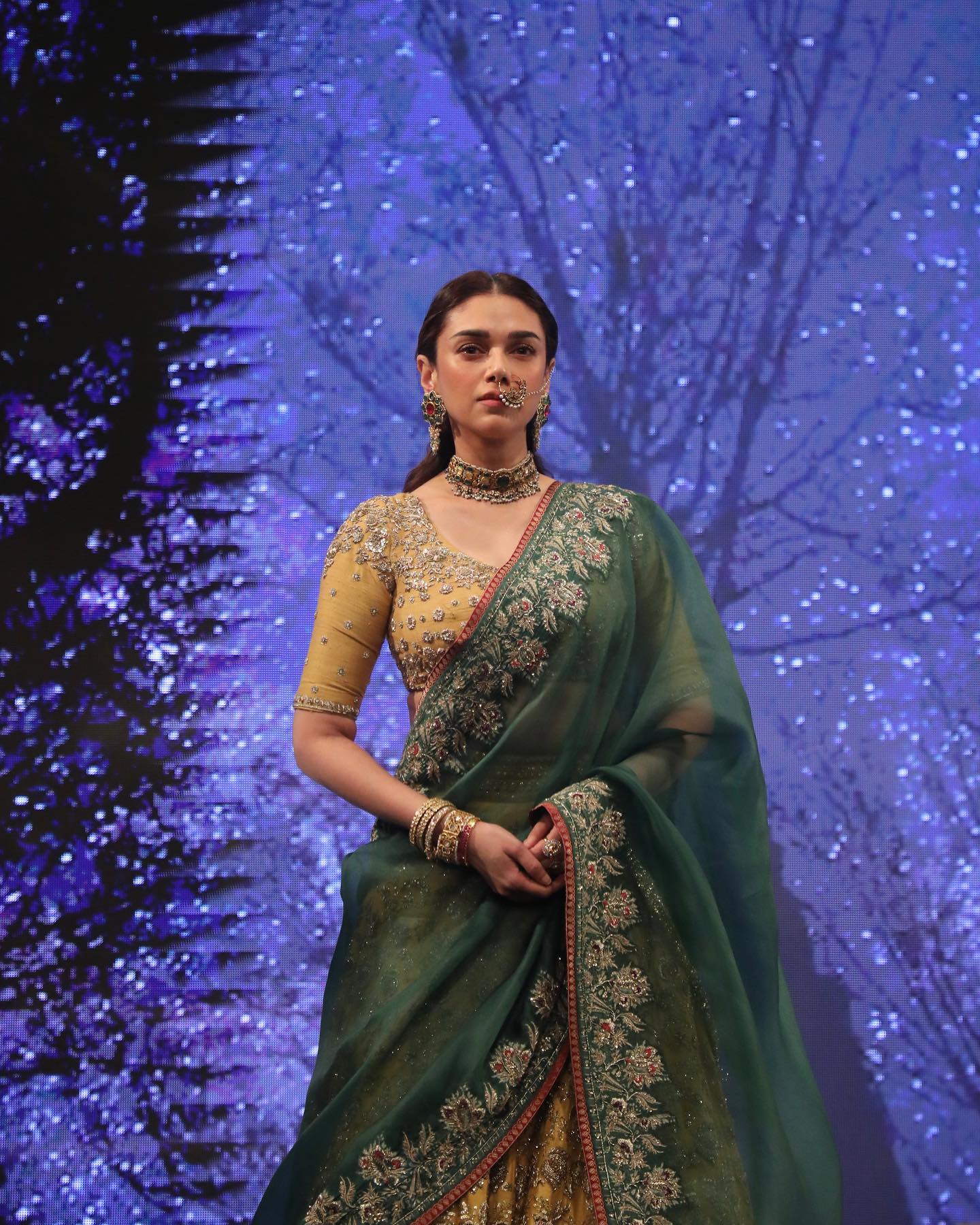 Aditi Rao Hydari | Indian designer outfits, Dress indian style, Indian  bridal dress