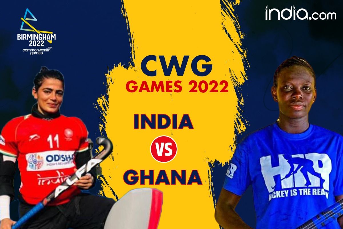 LIVE IND vs GHA Women's Hockey CWG 2022: Favourites India Eye Winning Start