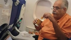 Indigo MD & Billionaire Rahul Bhatia Travels Economy, Enjoys Tea With Parle-G Biscuits | See Pic