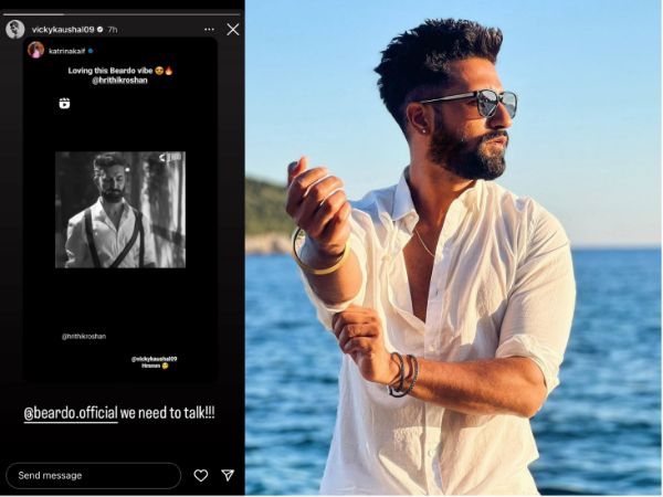 Vicky Kaushal's response to Katrina Kaif's Instagram story