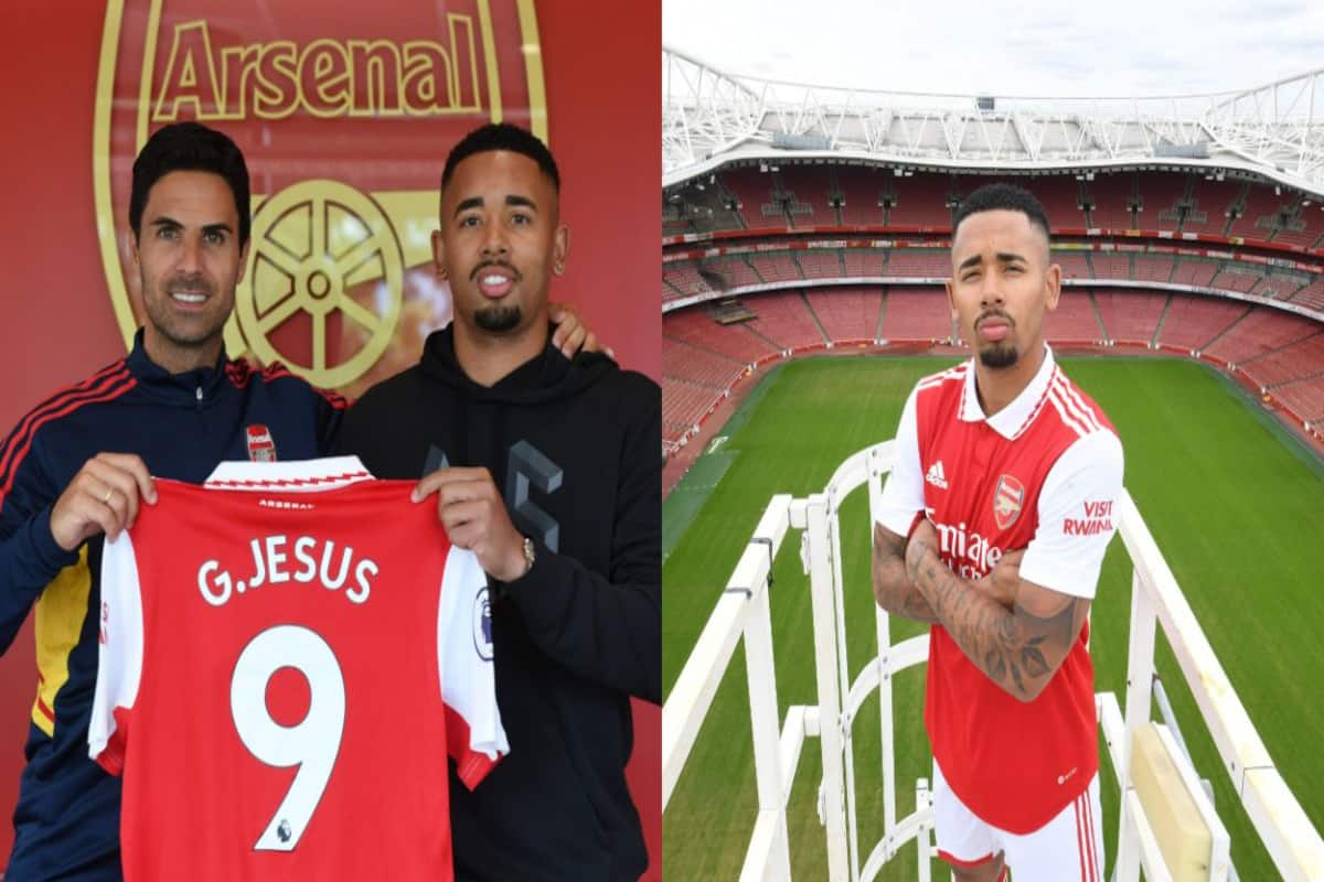 Arsenal Sign Gabriel Jesus From Manchester City On A Long Term Contract