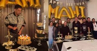 WATCH: MS Dhoni Celebrates 41st Birthday With Family in London, Wife Sakshi Shares Video