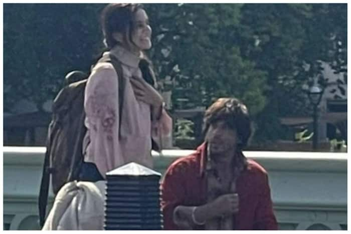 Dunki Photo Leaked Shah Rukh Khan Taapsee Pannus Look From London Set Goes Viral Angry Srkians 