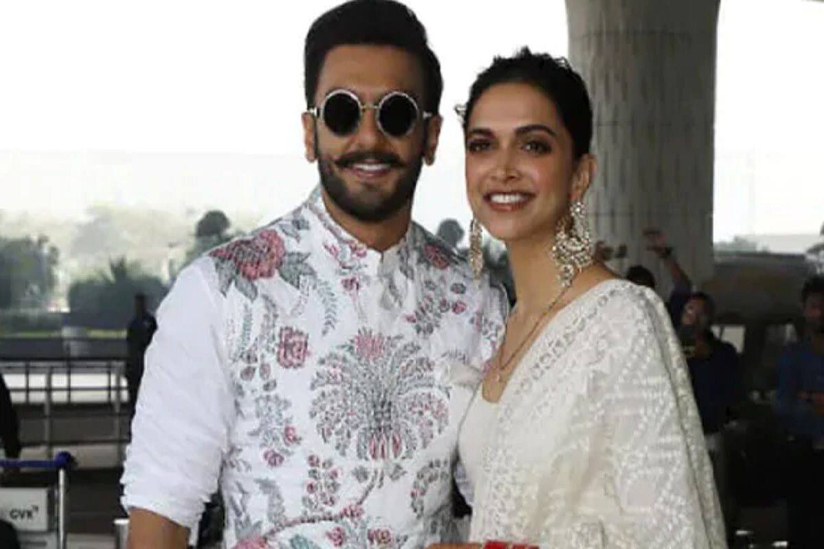 Ranveer Singh Declares Himself As The Luckiest Guy In The World As He Poses  With Beautiful Deepika At His Wedding Reception!! - HungryBoo