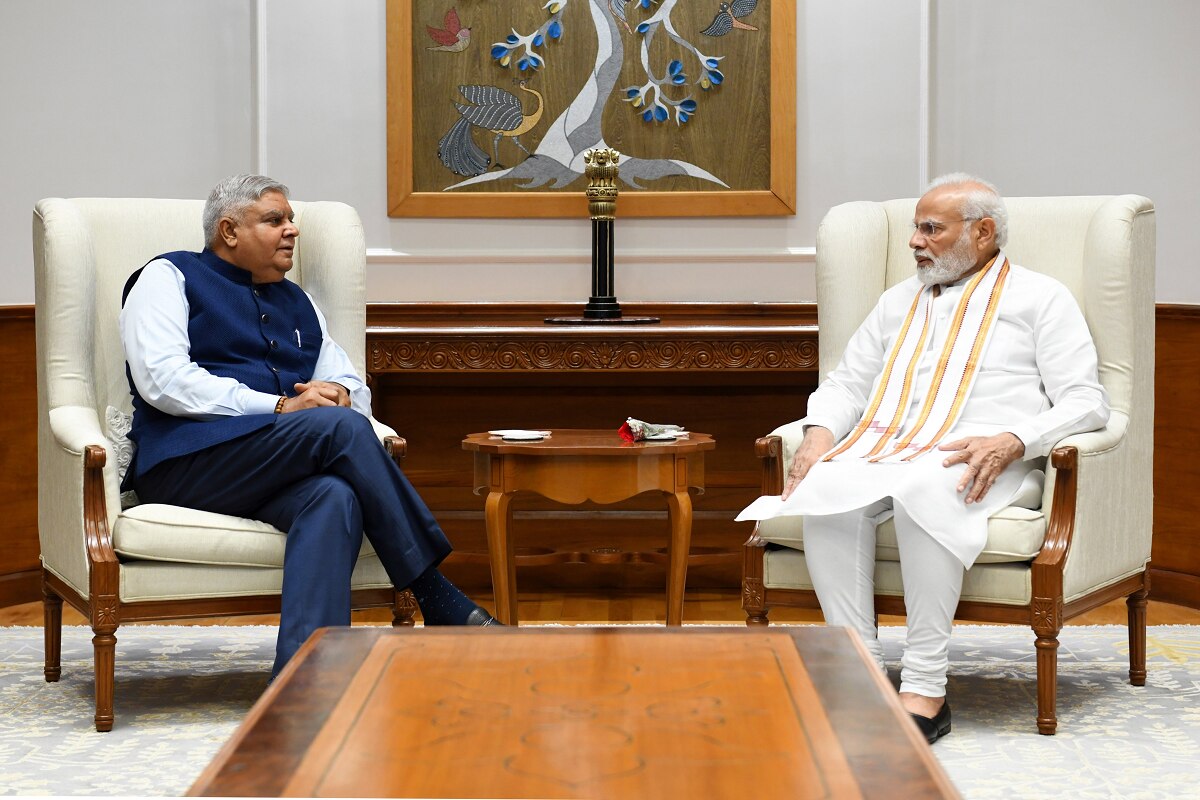 Vice Presidential Election 2022 NDA Announces Bengal Guv Jagdeep