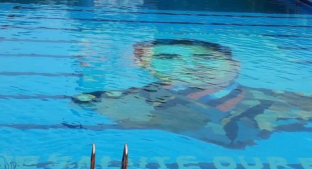 Unique Tribute: Artist Makes Largest Underwater Portrait of Late Capt Vikram Batra to Mark Kargil Diwas