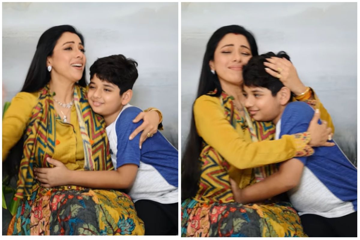 Rupali Ganguly has shared an adorable video with son Rudransh