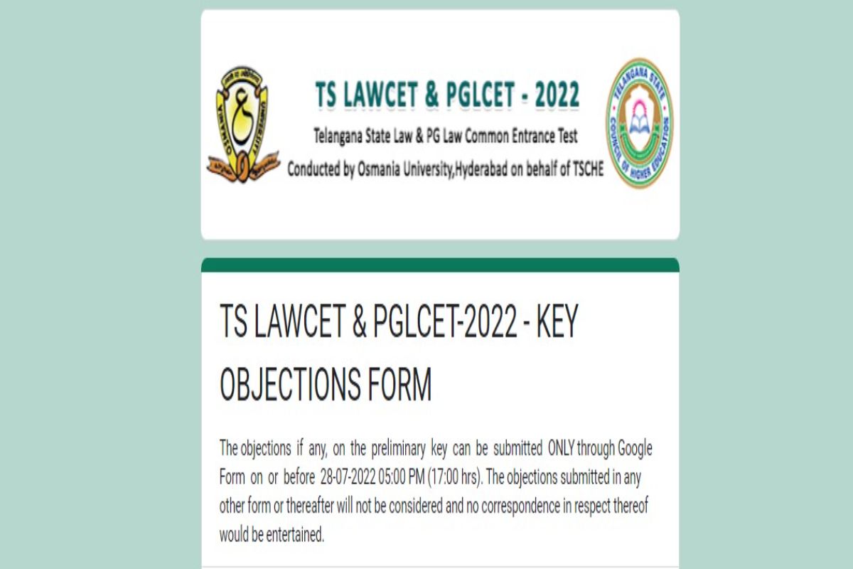 TS LAWCET 2022 Answer Key Released at lawcet.tsche.ac.in; Raise Objections Till July 28