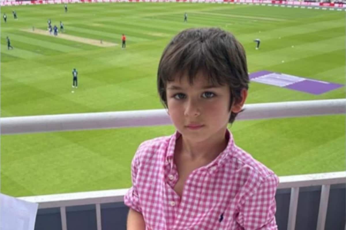 Ind vs Eng: Taimur Ali Khan Steals Show as he Watches 1st Cricket ...