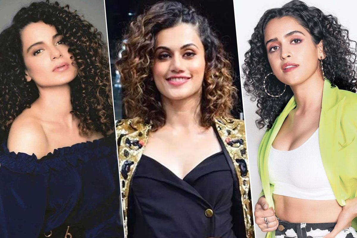 From Kangana Ranaut to Taapsee Pannu: 5 Actresses With Curly Hair in  Bollywood And How They Flaunt Them With Every Look