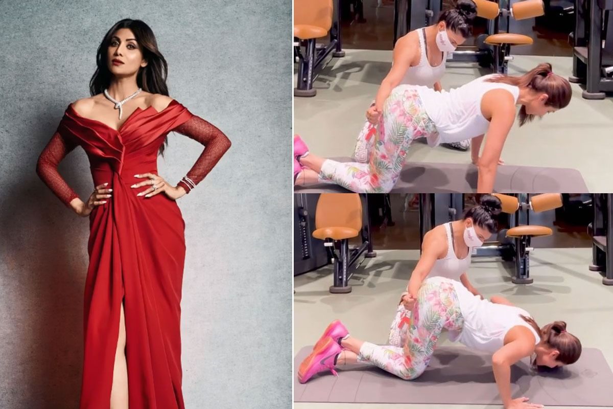 Shilpa Shetty Gets Back to The Grind, Does Knee Pushups in New Workout Video