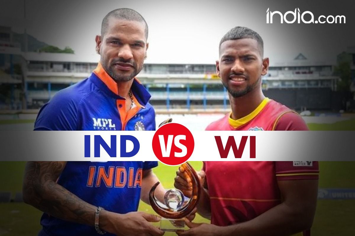 Highlights IND Vs WI 1st ODI 2022: India Beat West Indies By 3 Runs ...