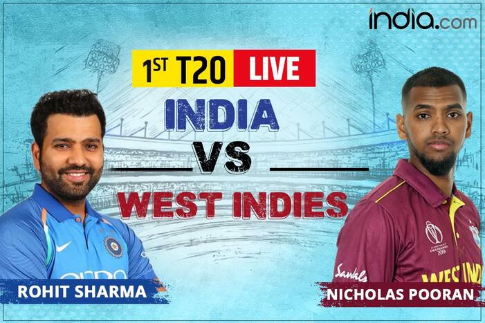 Ind Vs Wi 1st T20i Highlights Scorecard Rohit Karthik Star With The Bat As India Beat Windies 5118