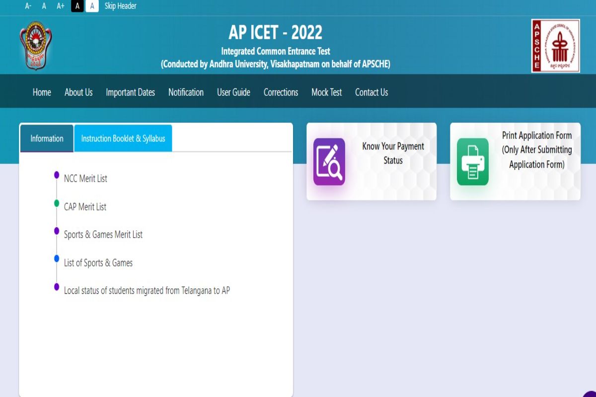 AP ICET Admit Card 2022 To Be Released Tomorrow; Check Exam Date, Steps ...