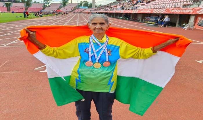 Bhagwani Devi Dagar 94 साल की दादी Gold Medal जीतकर पहुंचीं देश नाच