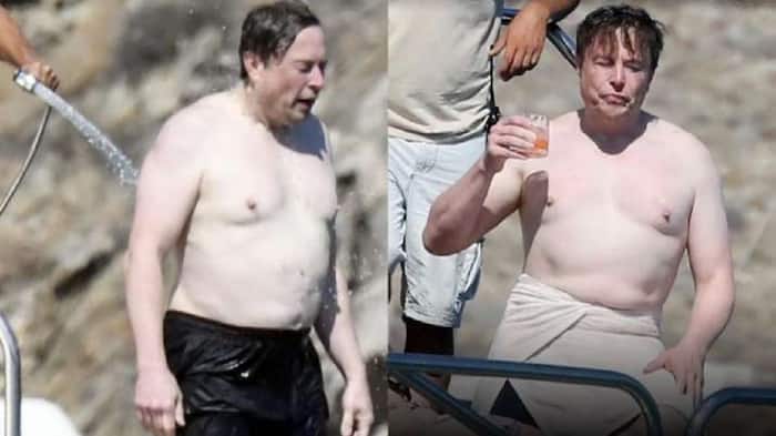 Elon Musk shirtless pics from Mykonos vacation