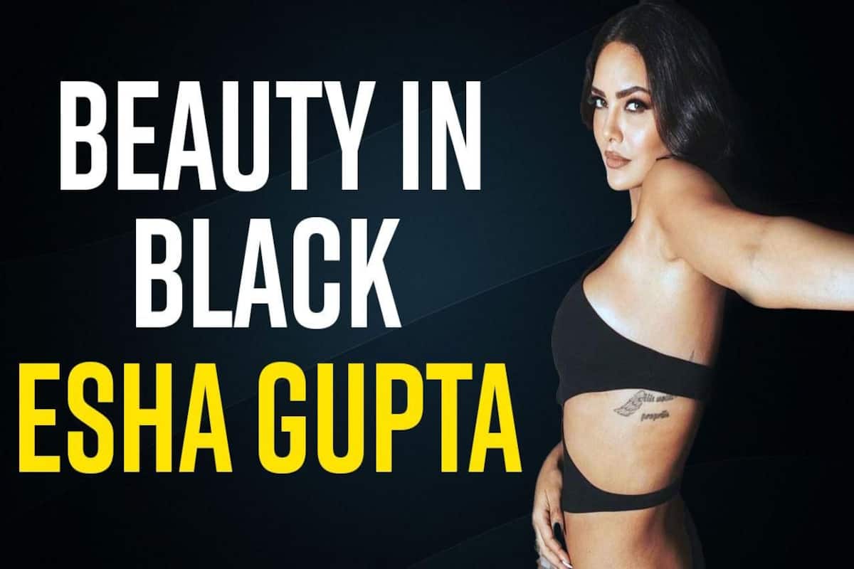 Sociale wetenschappen wagon Dicteren Esha Gupta Sets Internet On Fire, Flaunts Her Oh-So-Hot Body In A Sexy  Black Cutout Dress - Watch Video