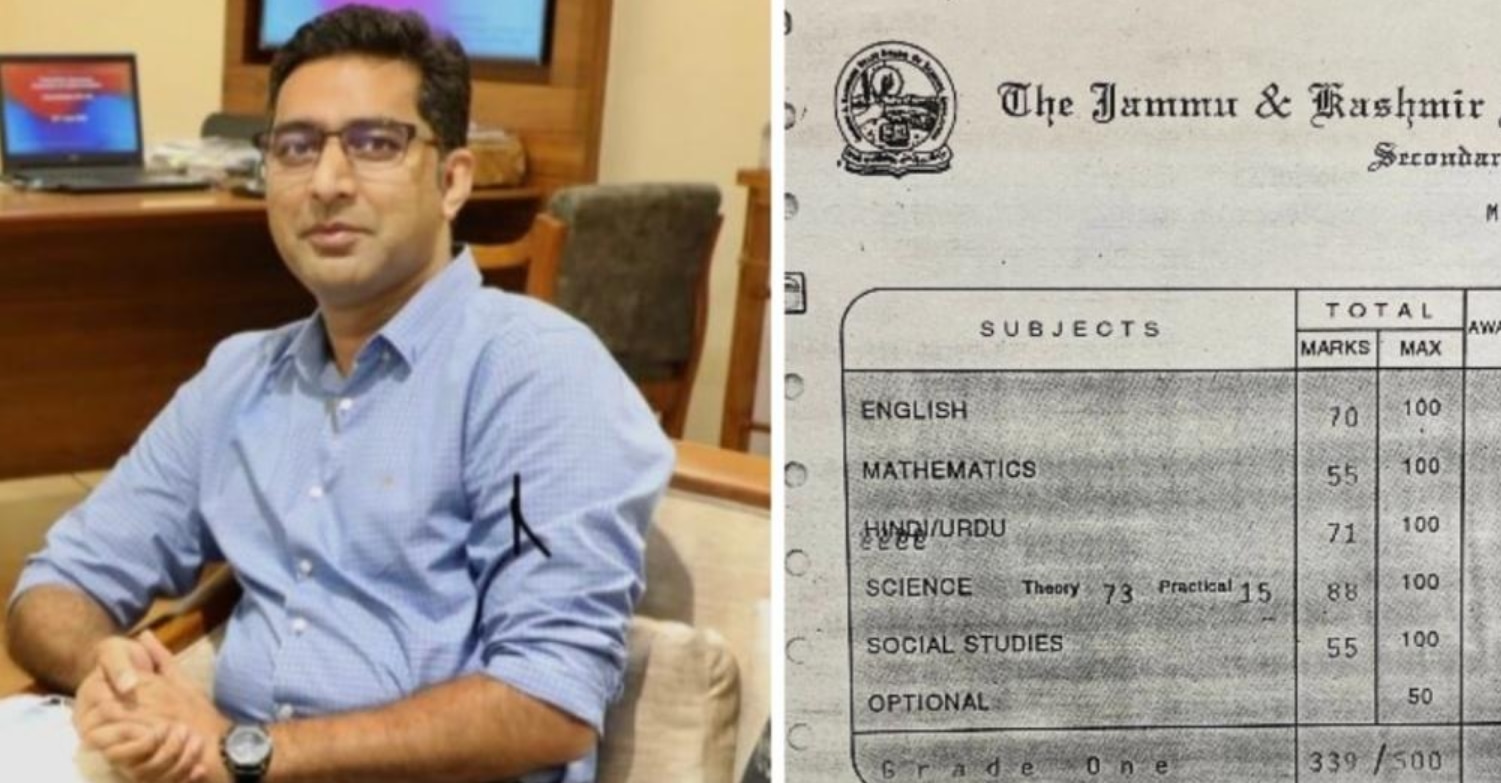 55 in Maths, 70 in English: IAS Officer Shares His Class 10 Marksheet, Gives Hope to Students