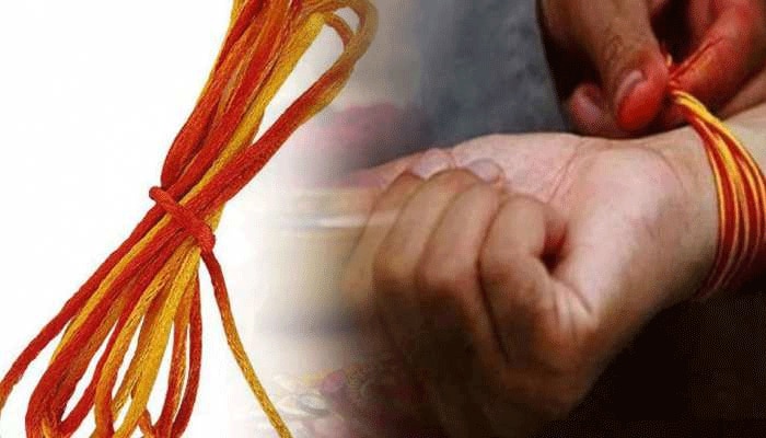Why do we tie red thread in hand