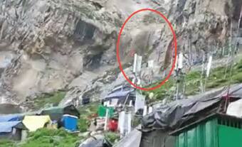 Dramatic Video of Flash Floods After Cloudburst In Amarnath Emerges