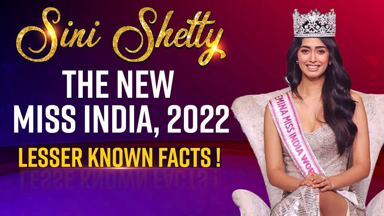 Miss India World 2022: Karnataka Sini Shetty Bags Miss India 2022 Crown ...