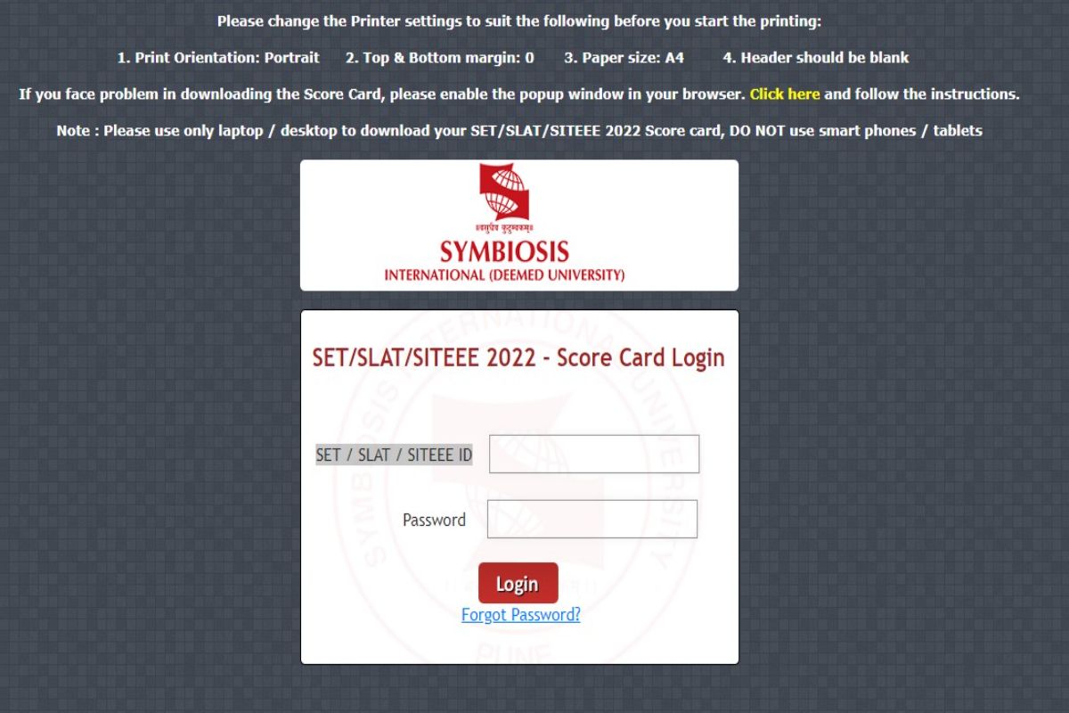 SLAT 2022 Result Declared; Direct Link, Steps to Download Scorecard Here