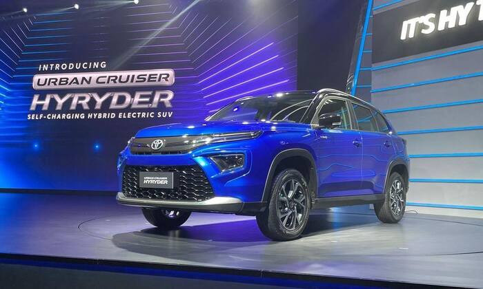 Toyota Unveils 2022 Urban Cruiser Hyryder Hybrid Suv Bookings Open At Rs 25000 Check 8728