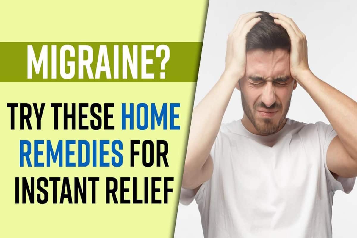 Suffering From Severe Migraine Pain? Try These Effective Home Remedies For Instant Relief - Watch Video Suffering From Severe Migraine Pain? Try These Effective Home Remedies For Instant Relief - Watch Video
