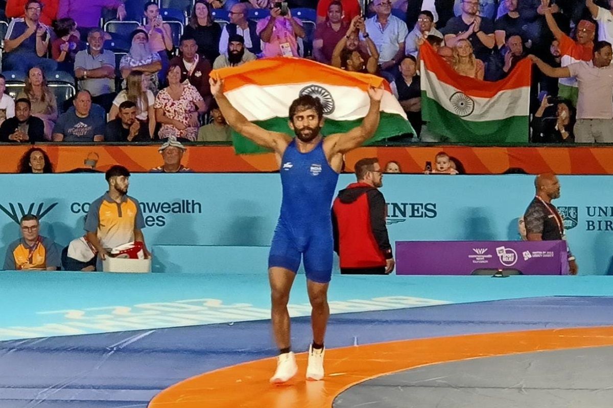 CWG 2022: Bajrang Punia holt Gold im Freistil-65-kg-Wrestling der Männer ...