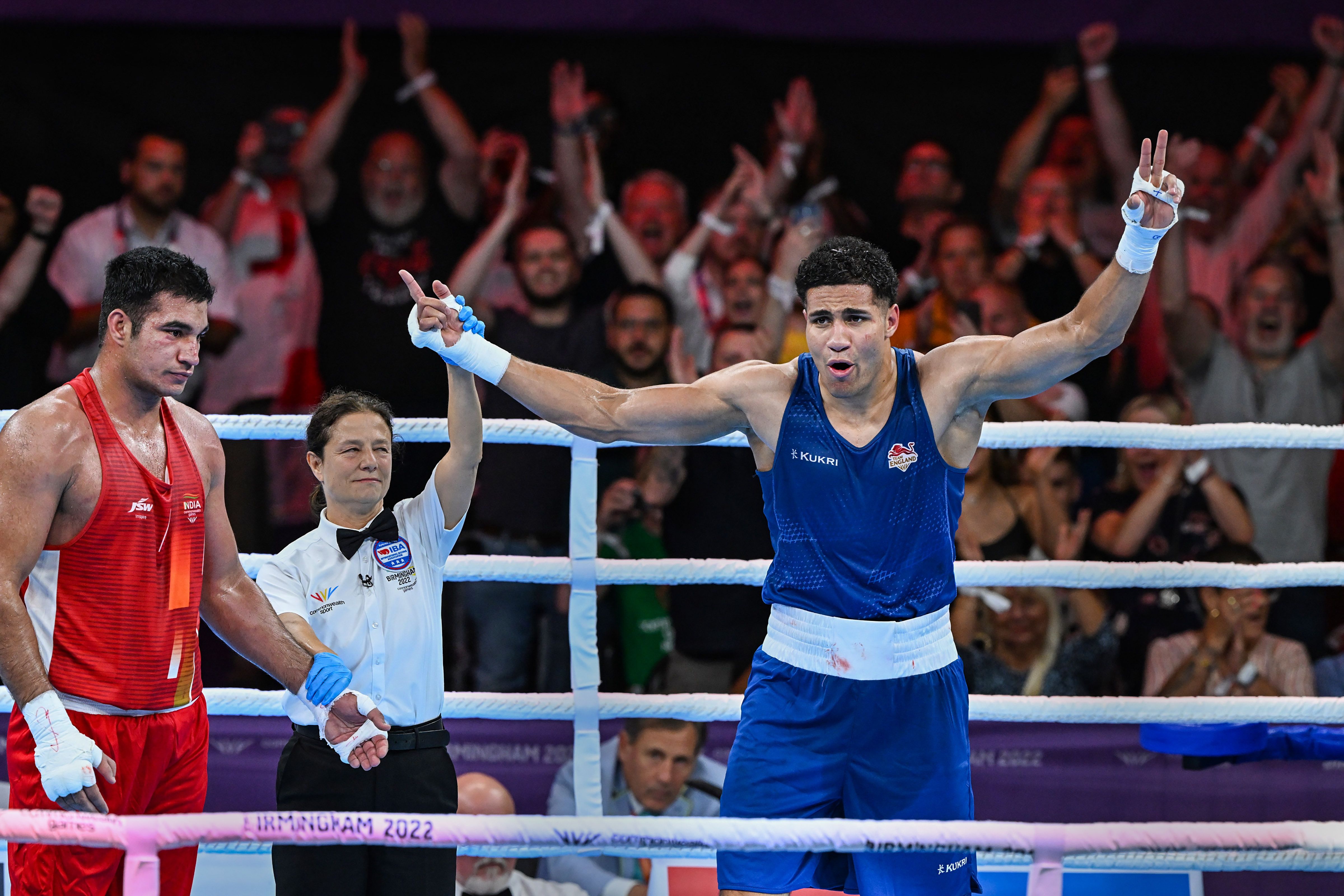 CWG 2022 Sagar Ahlawat Wins Silver as India End Up with Seven Medals in Boxing