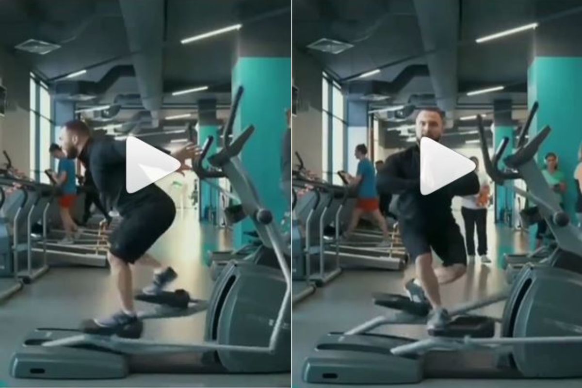 Man Has The Time Of His Life On Gym Machine, Video Goes Viral With 53