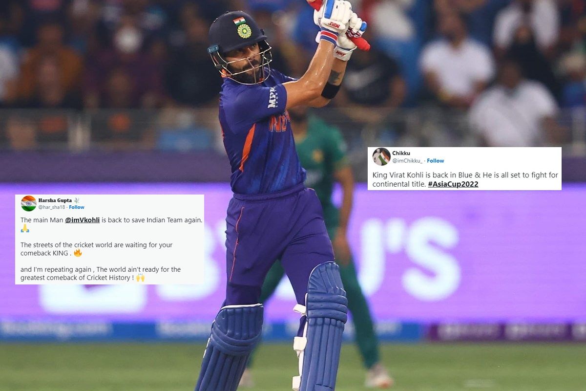 Virat Kohli Fans Excited to See Him in Asia Cup 2022 vs Pakistan in ...