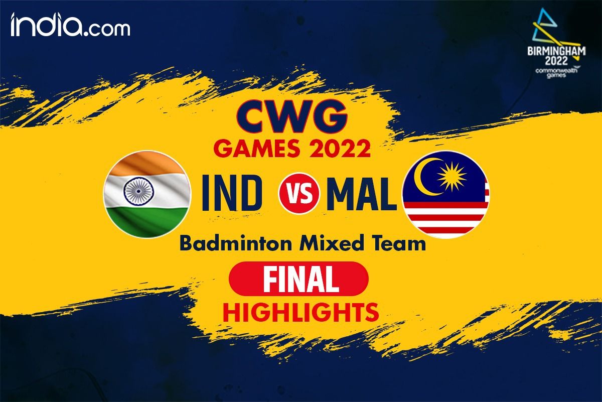 LIVE India vs Malaysia Badminton Mixed Team Final, CWG 2022 Updates IND Settles For Silver As MAL Clinch Gold Commmonwealth 