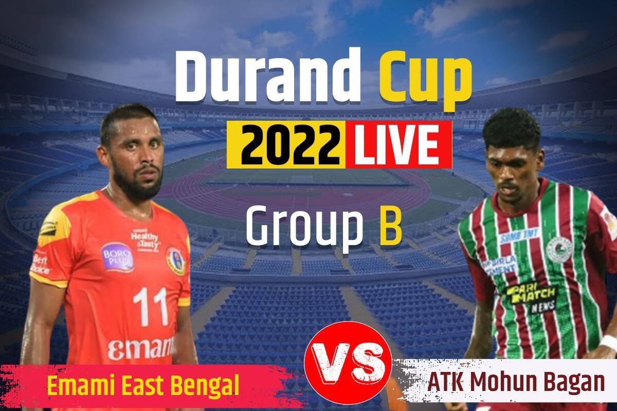 Kolkata Derby Today Emami East Bengal vs ATK Mohun Bagan Live Streaming:  When and Where to Watch Durand Cup Live Coverage - News18