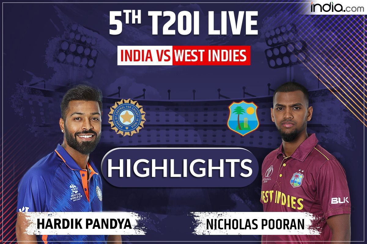 Ind Vs WI, 5th T20I, Highlights: Axar, Bishnoi Help India Beat West ...