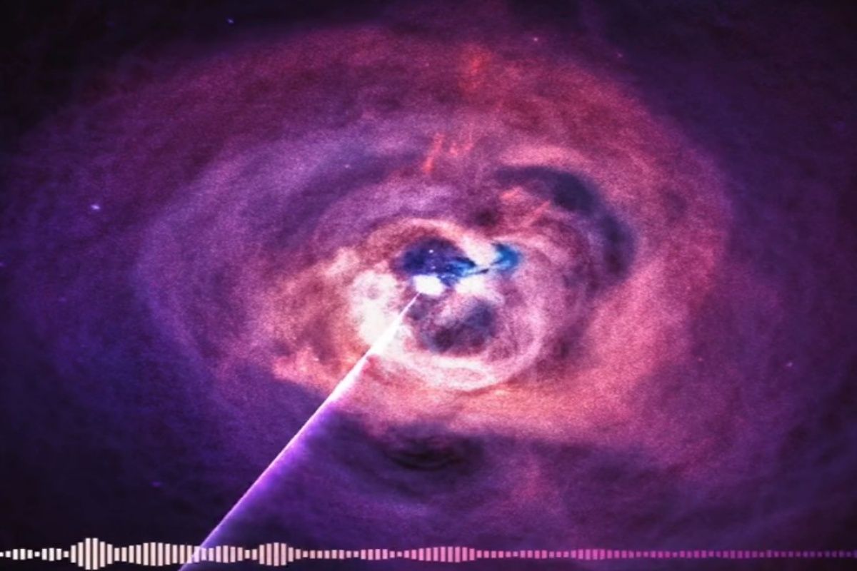 Cosmic Music NASA Shares Sound Of Black Hole And It Is No Melody Watch