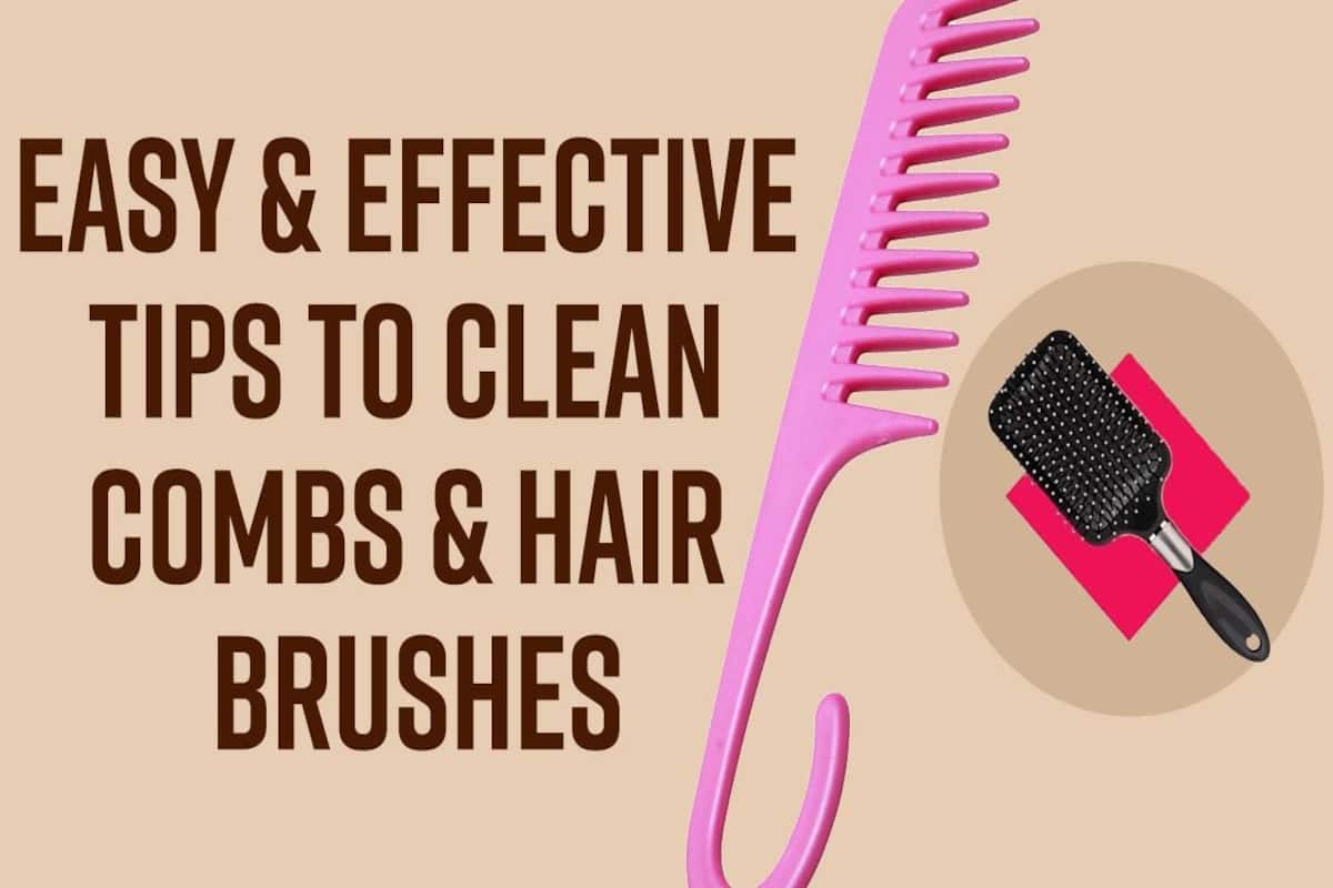 Dirty Comb Cleaning Hacks: Easy And Effective Tips To Clean Combs And Hair  Brushes - Watch Video