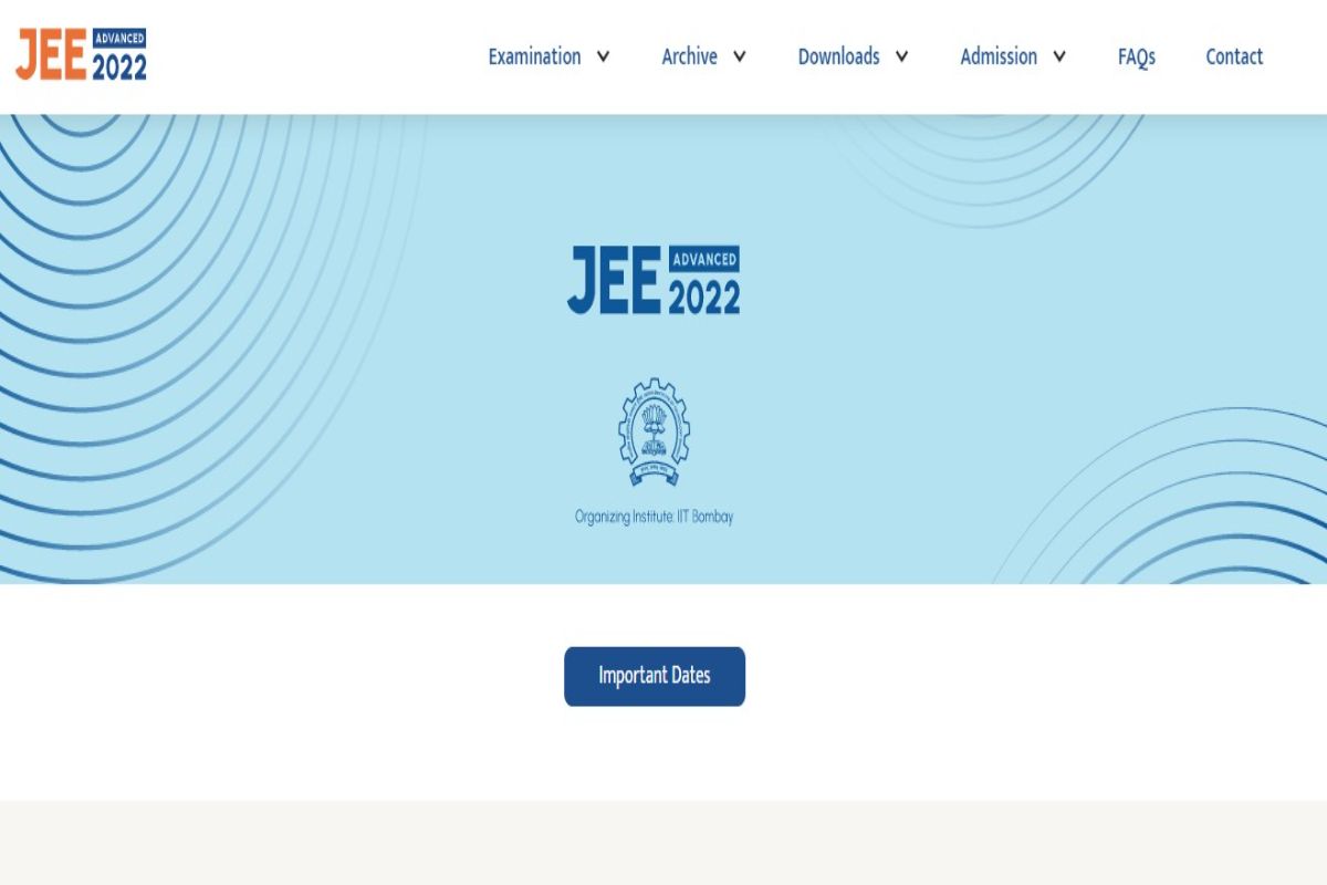 JEE Advanced 2022 Registration Begins Today at jeeadv.ac.in; Exam on August 28