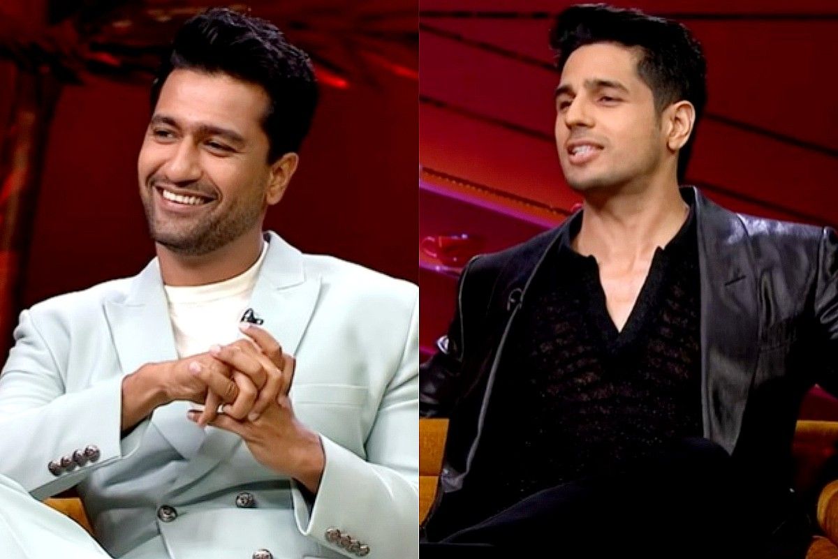 Koffee With Karan 7 New Episode Vicky Kaushal Sidharth Malhotra Talk